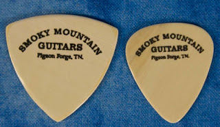 SM Guitars ivory picks - HIT THE RIGHT NOTES FOR THE HOLIDAYS AT SMOKY MOUNTAIN GUITARS
