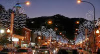 Winterfest lighted street - MERRY CHRISTMAS AND HAPPY HOLIDAYS FROM THE GREAT SMOKY MOUNTAINS!