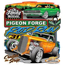 PFRR logo - SPRING ROD RUN ROARS INTO PIGEON FORGE