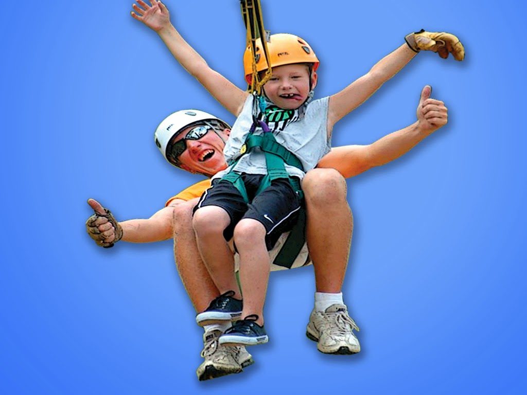 Father Son Image edited 1 1024x768 - ADVENTURE PARK IN SEVIERVILLE OFFERS FUN AND SMILES - DAY AND NIGHT!