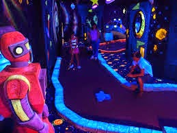 Blacklightgolf - IT IS COLD OUTSIDE BUT THE LAZER PORT FUN CENTER OFFERS GREAT INDOOR FUN!
