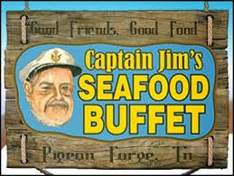 CaptainJimssign Copy - CAPTAIN JIM'S SEAFOOD BUFFET - GOOD FOOD AND GOOD FRIENDS