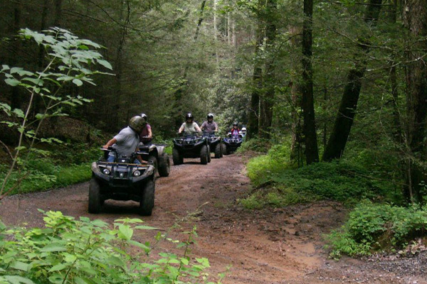group trail ride - RIDE THE BLUFF ON A 4-WHEELED BLUFF MOUNTAIN ADVENTURE!