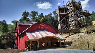 Cider Barn 1 - WYILE CIDER - THE NEWEST ADDITION AT FOXFIRE MOUNTAIN ADVENTURES