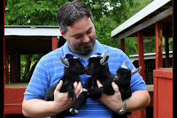 Manwithgoats - Smoky Mountain Deer Farm offers Exotic Petting Zoo and Riding Stables