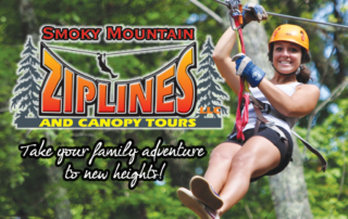 smoky mountain ziplines pigeon forge tennessee