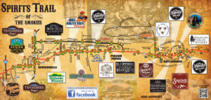 tennessee moonshine tour spirits trail map 300x142 - Smoky Mountain Moonshine Tour